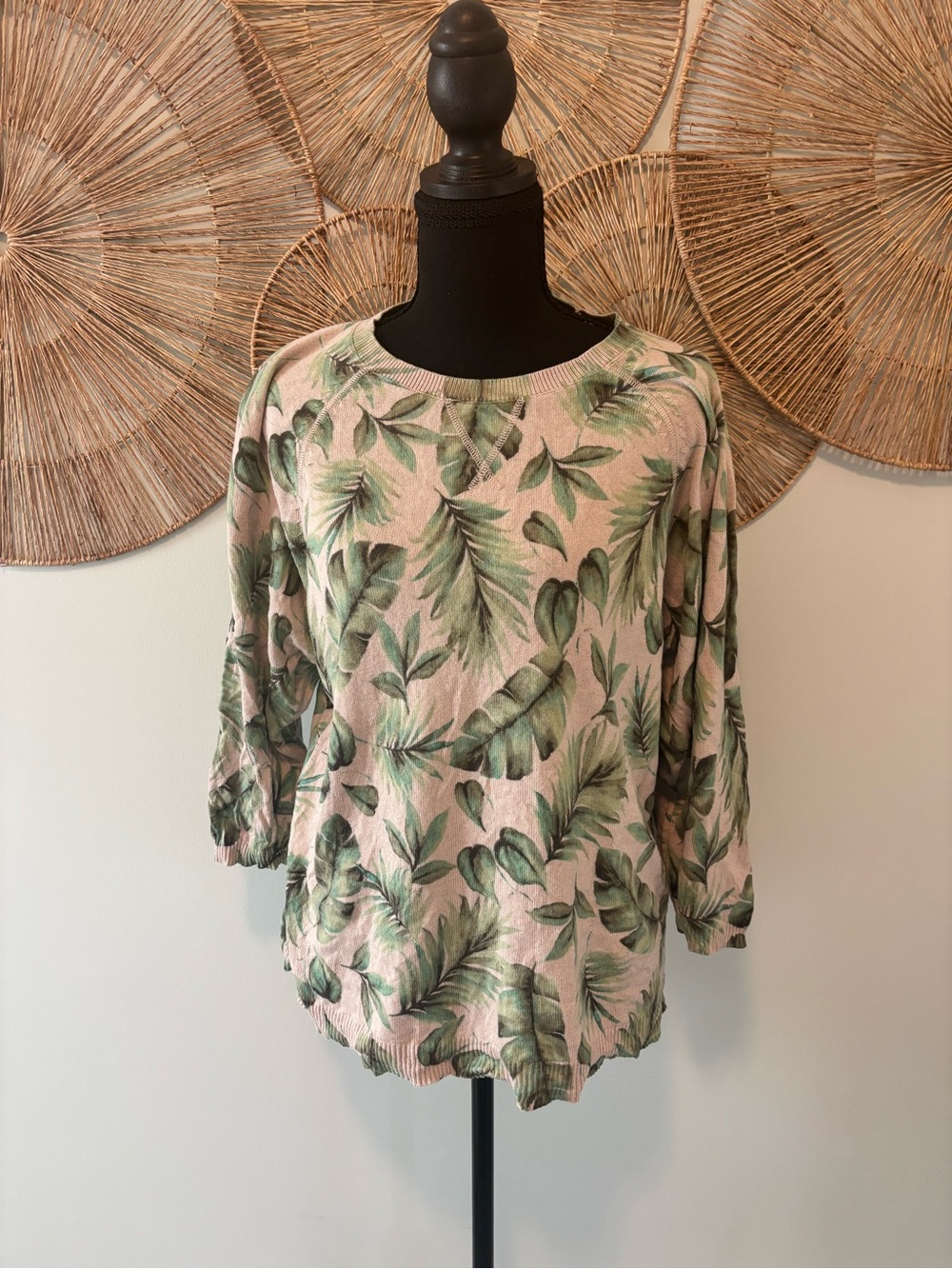 J. Jill Lightweight 3/4 sweater
